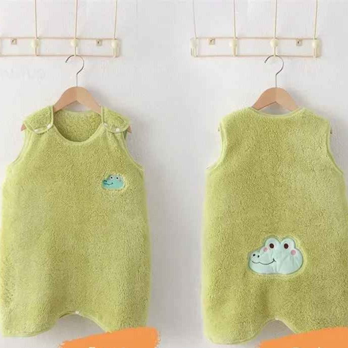 Gigoteuse bebe hiver verte motif crocodile UltraConfort