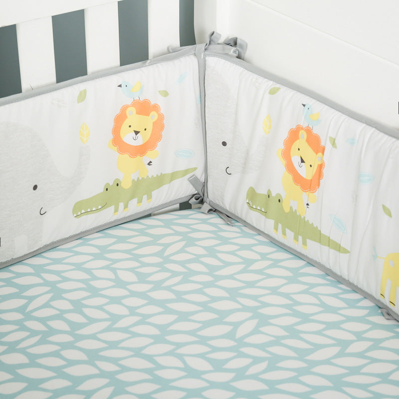 Tour de lit bébé savane apaisant Douceur Coton 100%