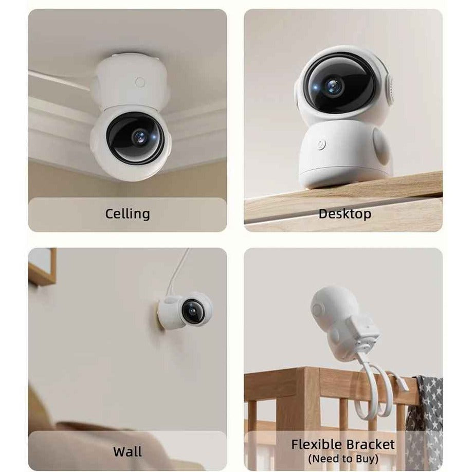 babyphone caméra liberté installation WiFi 3MP SecuBaby