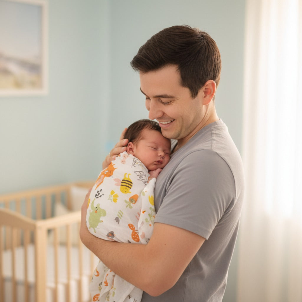 couverture ete pour bebe en mousseline coton respirant
