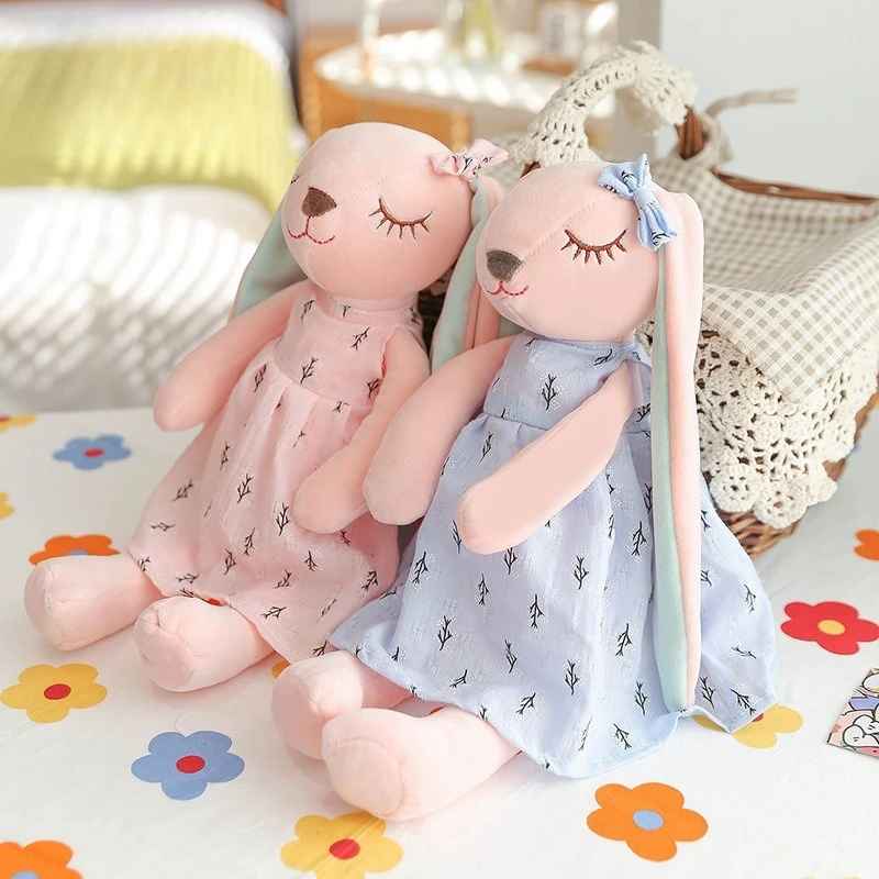 peluche lapin douce réconfortante Douceur Câline