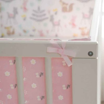 Tour de lit bébé doux apaisant détail respirant Douillet