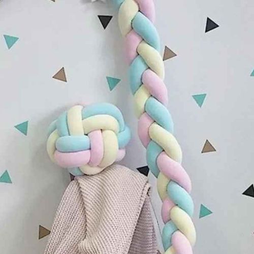 Tresse de lit bébé avec couleurs apaisantes Cocoon Sécurité