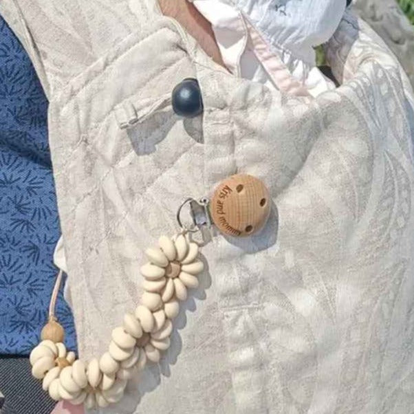 Attache sucette pour sommeil profond Fleur-Éco