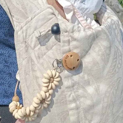 Attache sucette pour sommeil profond Fleur-Éco