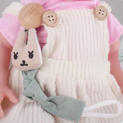 Attache tetine tissu confortable CotonCalm