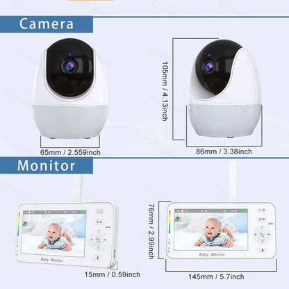 Babyphone dimensions Vision HD WiFi