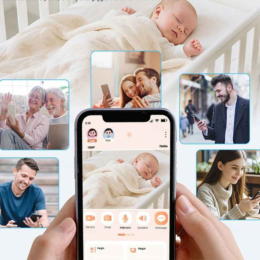 Babyphone moderne innovant Vision HD WiFi