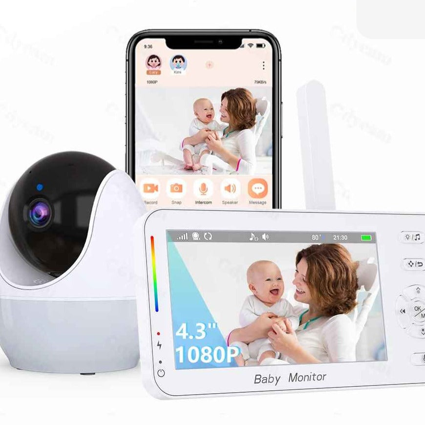 Babyphone moderne pratique Vision HD WiFi