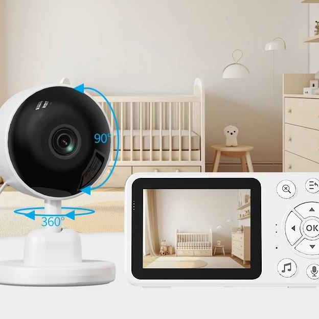 Babyphone video innovant intuitif Vision HD Nuit & Jour