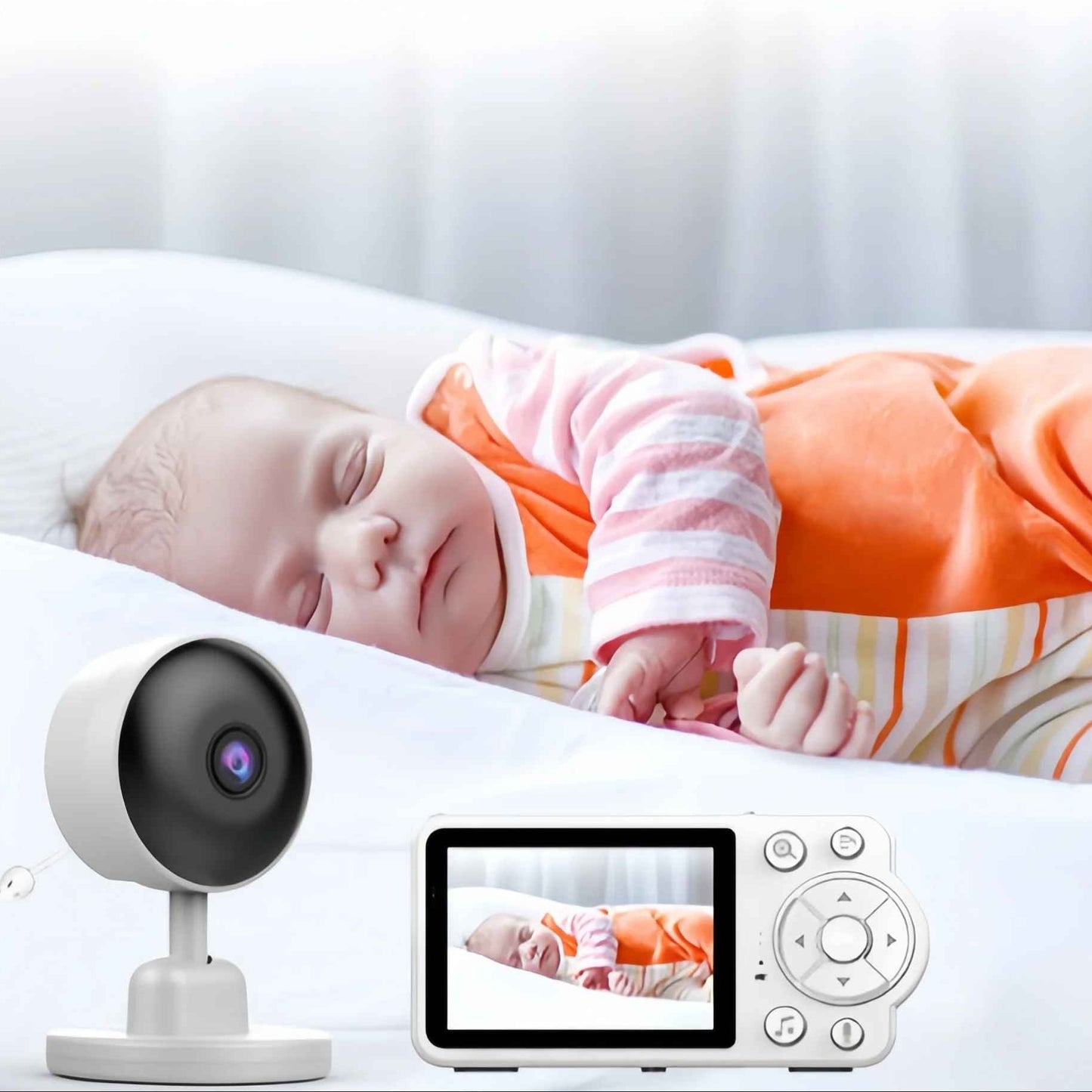 Babyphone video innovant rassurant Vision HD Nuit & Jour
