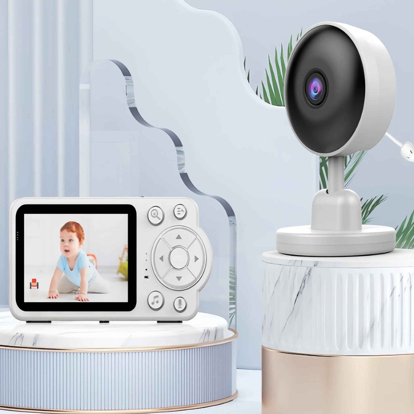 Babyphone video polyvalent Vision HD Nuit & Jour