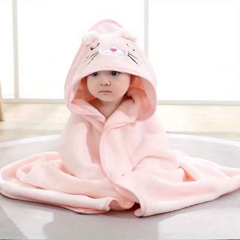 Bébé assit cocoone par couverture enveloppante bebe rose -Coton Douceur