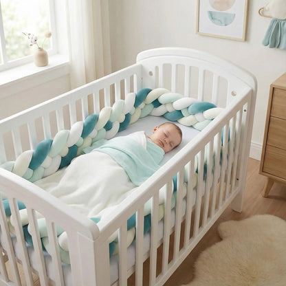 Tour de lit tressé | Velours Douillet