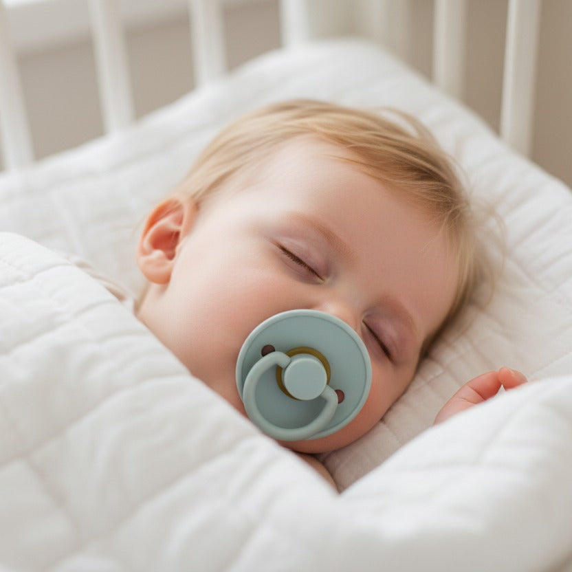Bébé dort sereinement avec Sucette bebe TendreLumi