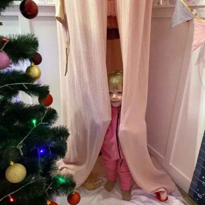 Ciel de lit bébé aérien coin jeux chaleureux Nuage Poudré