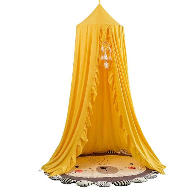 Ciel de lit bebe coin de jeux chaleureux DreamyNest Jaune