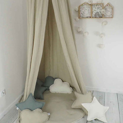 Ciel de lit bébé coin jeux Bulle de Coton