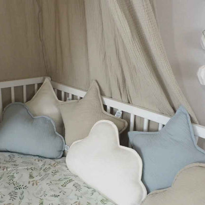 Ciel de lit bébé coton naturel sommeil paisible Bulle de Coton