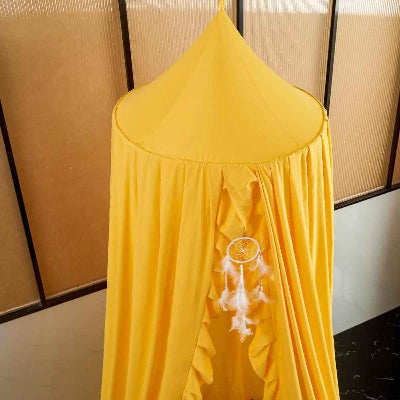 Ciel de lit bebe suspendu DreamyNest Jaune
