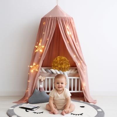 Ciel de lit coin de jeu chaleureux Nuage Rose