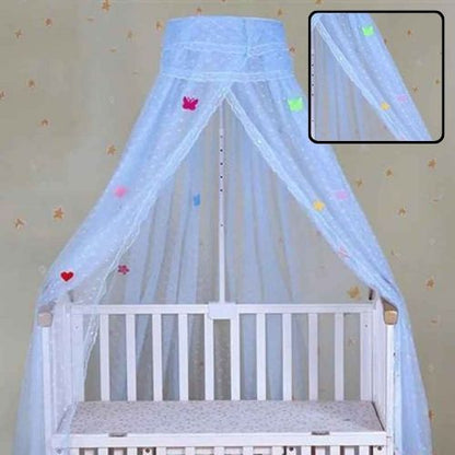 Ciel de lit et support maille fine Cocoon Protecteur