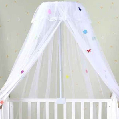 Ciel de lit et support moustiquaire blanche Cocoon Protecteur