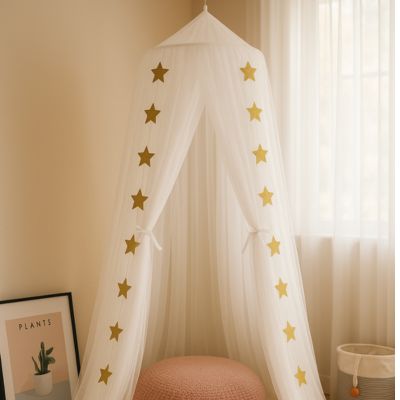 Ciel de lit léger blanc Cocon Rêveur