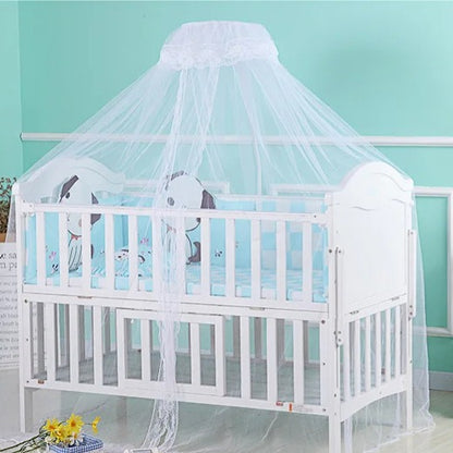 Ciel de lit moustiquaire bébé sur berceau protection tout les cotés DreamGuard