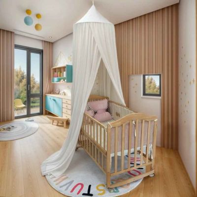 Ciel de lit pour bebe espace sommeil profond Brume Blanche