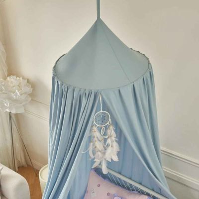Ciel de lit suspendu Dôme Bleu Claire
