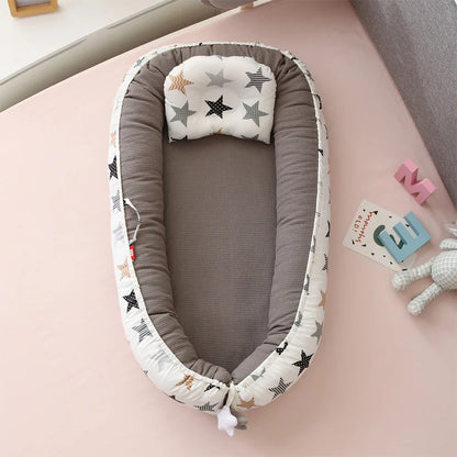 Cocon bébé compacte avec oreiller Doucenuit