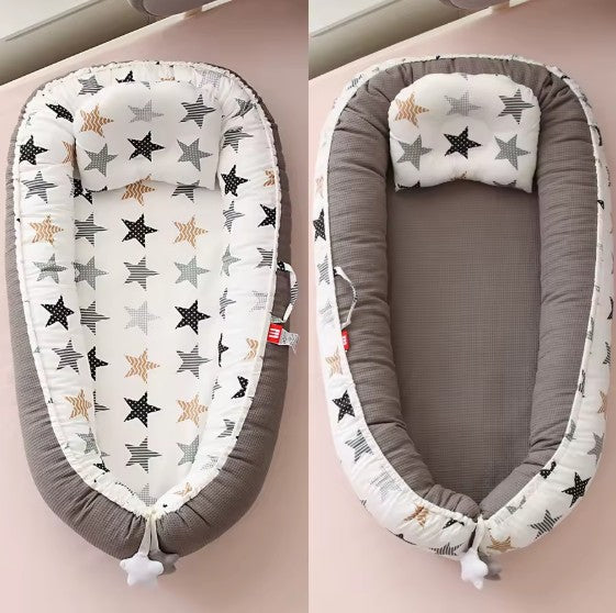 Cocon bébé compacte double face Doucenuit