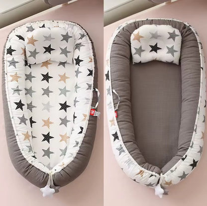 Cocon bébé compacte double face Doucenuit