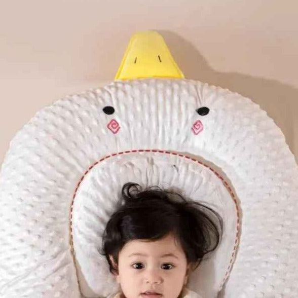 Cocon pour bebe ergonomique avec oreiller Plume d'Oie Blanche