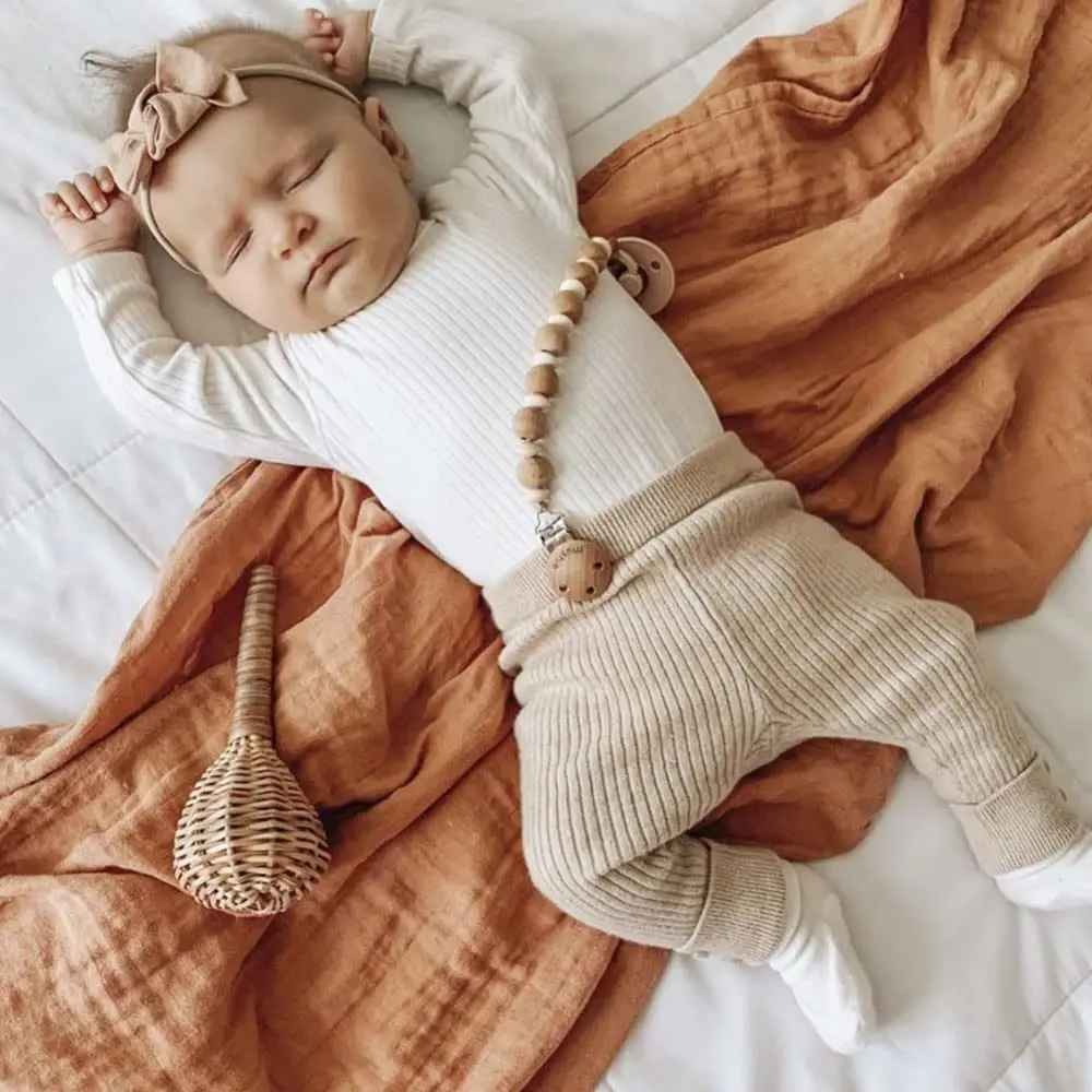 Couverture Bébé Douce Mousseline pour sommeil paisible DoudouZen