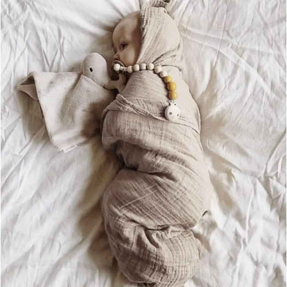 Couverture Bébé Douce Mousseline pour sommeil serein DoudouZen