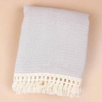 Couverture Bebe douce câline BabyBlanket Gris