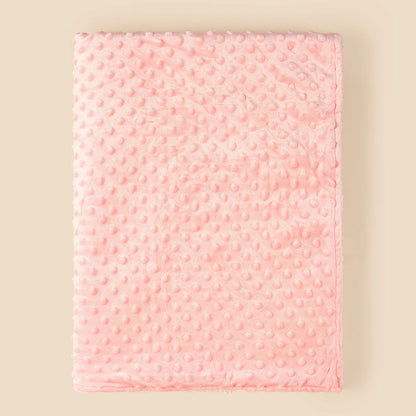 Couverture bebe chaude douce bulbeuse Double Face