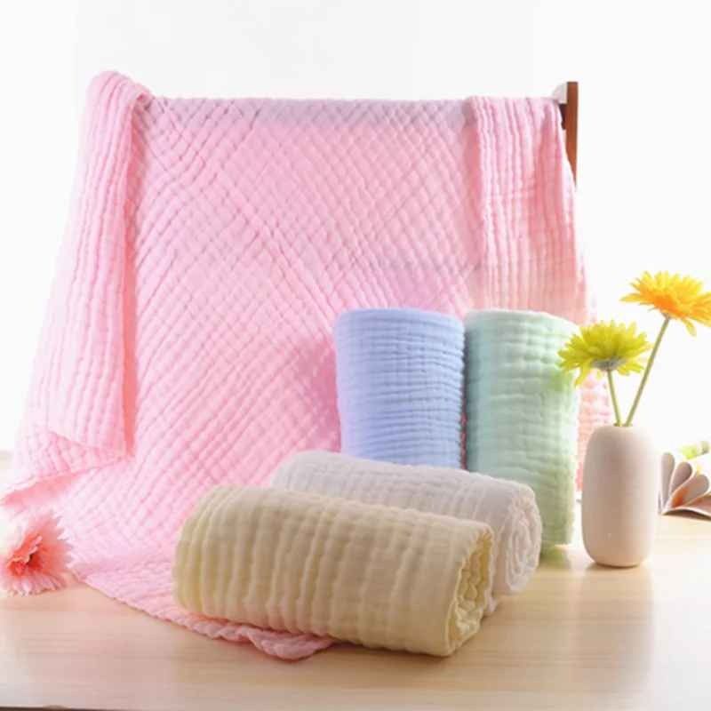Couverture bébé douce couleur pastel Mousseline Cocooning