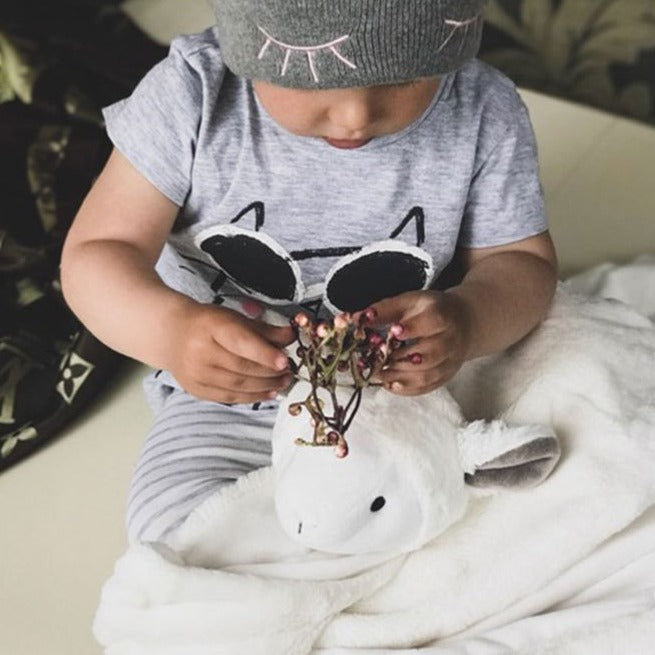 Couverture bébé douce doudou rassurant Cocon Velours