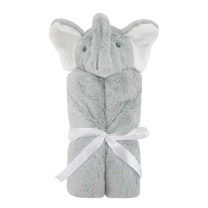 Couverture bébé douce éléphant mignon Cocon Velours