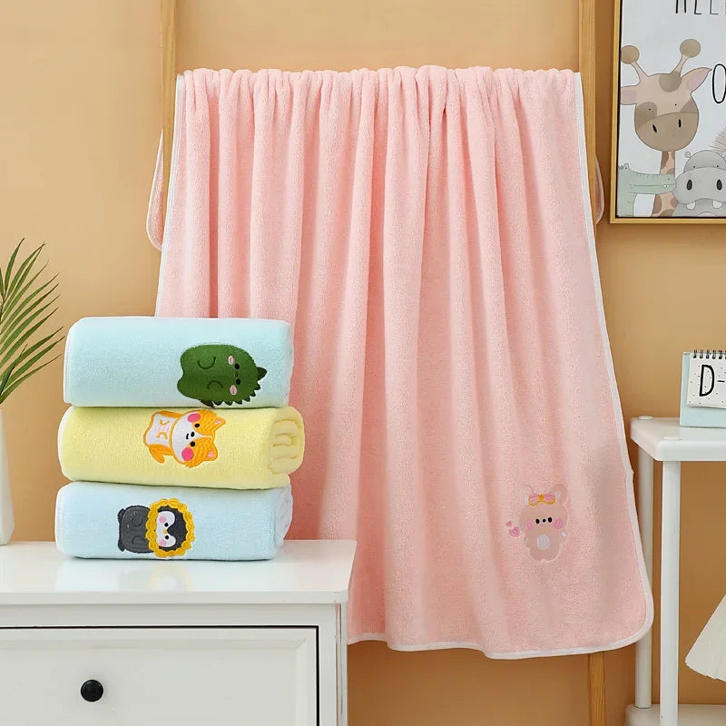 Couverture bébé fille généreuse Lapin brodé rose douce