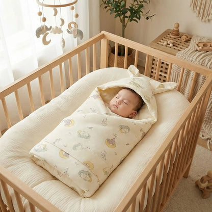 Couverture bébé naissance sommeil paisible Coton Bambou Doux