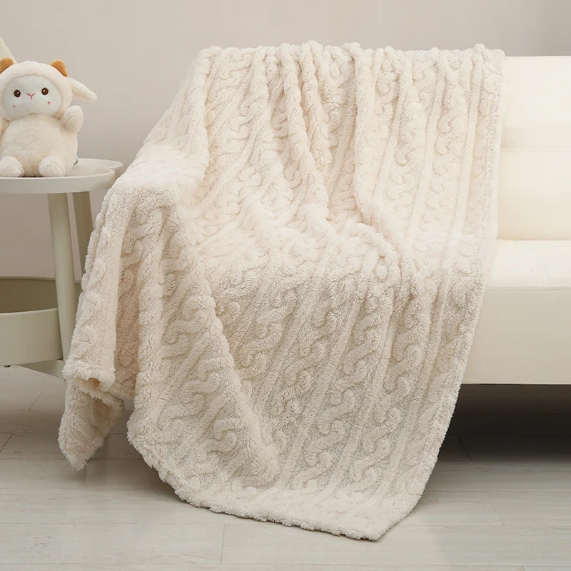 Couverture bebe polaire sur fauteuil Ultra Douce Sécurisante