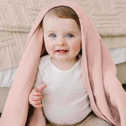 Couverture douce bebe confortable Coton Bio Premium