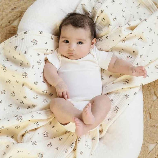 Couverture douce bebe coton naturel CottonDream