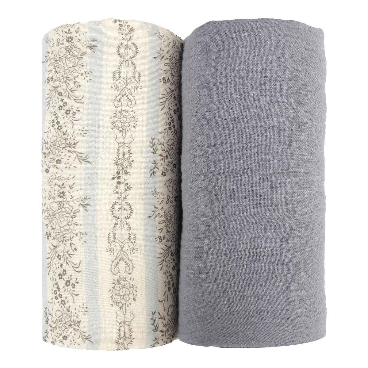 Couverture douce bebe grise CottonDream