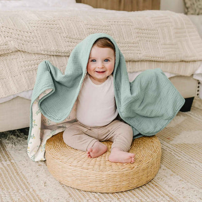 Couverture douce bebe légère Mousseline Respirante