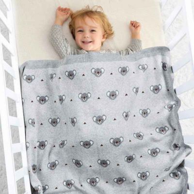 Couverture douce bebe sommeil confortable Brume Koala